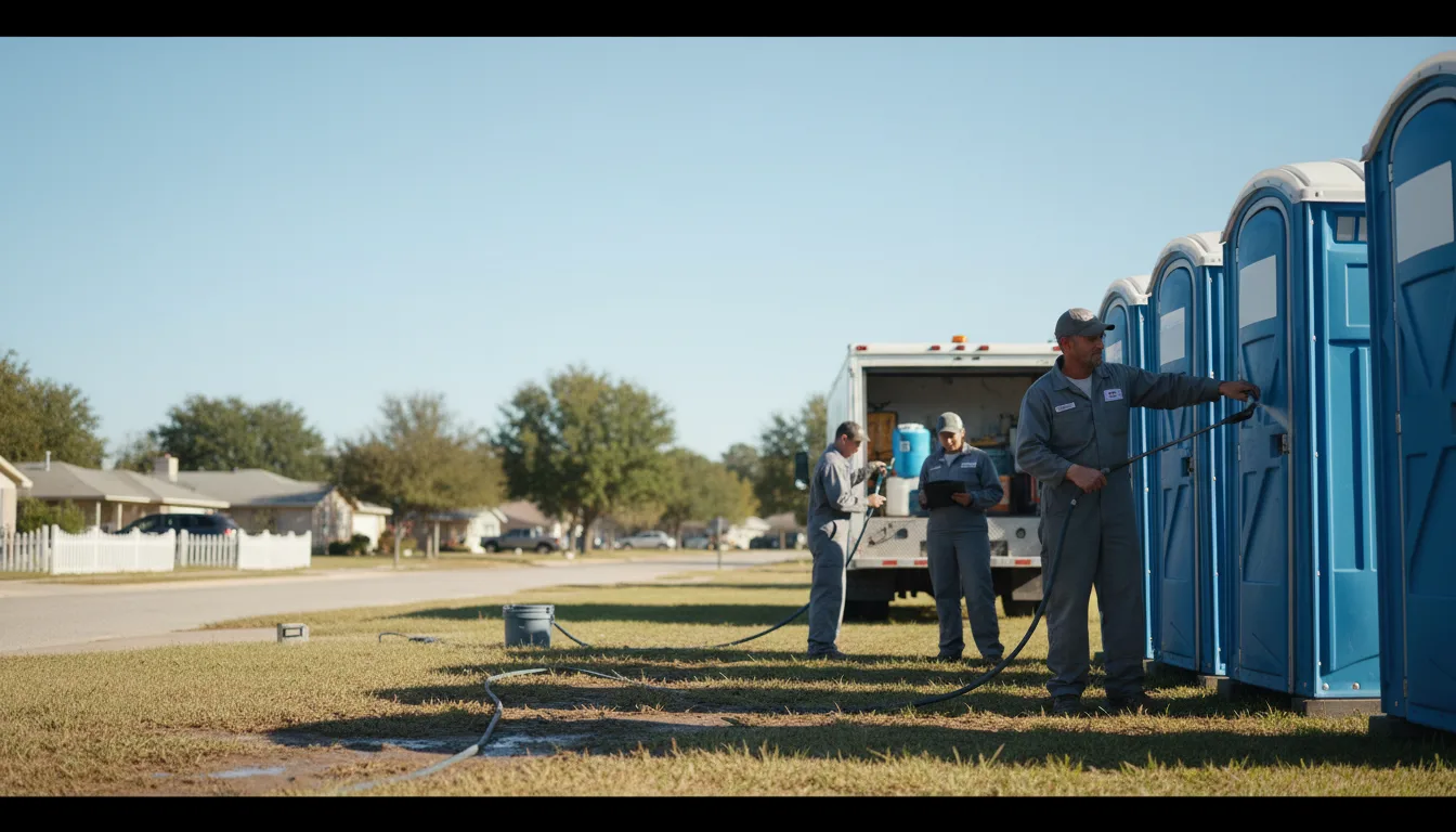Long-Term Portable Toilet Rental in Cisco, IL near me